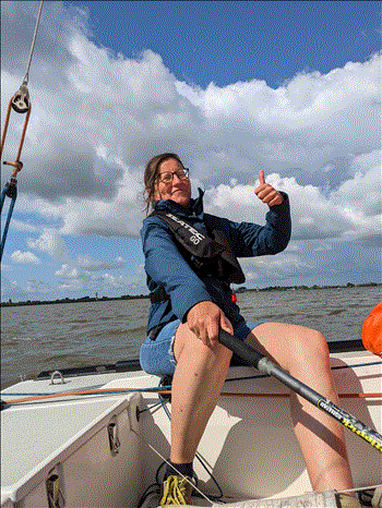 Segeln um Lühesand bei schönem Wind