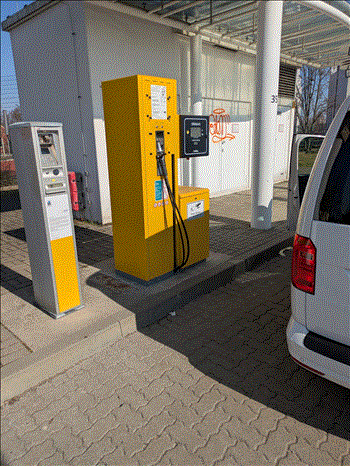Unser Caddy Maxi mit CNG Antrieb 