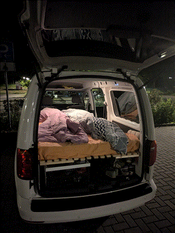 Unser Caddy Maxi mit CNG Antrieb 